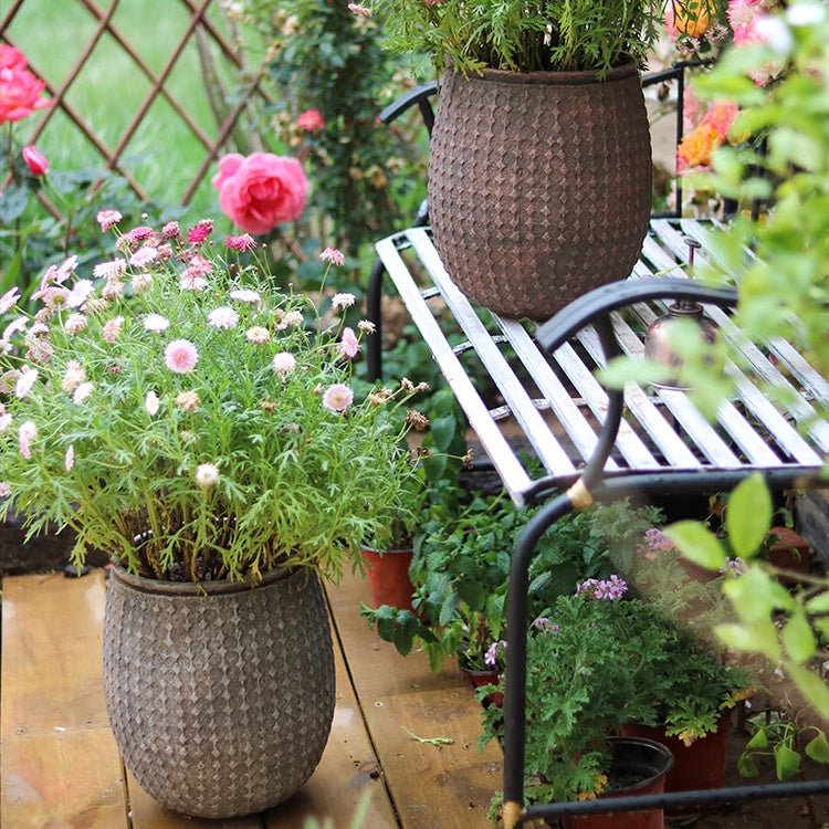 StoneNest Textured Planter, photo 6 of 9