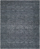 Yadid Black Wool Area Rug