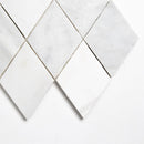 Calacata T, Carrara T, Afyon White Multi Finish Scottish Diamond Marble Mosaic