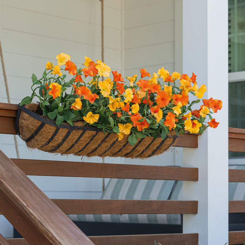Lifelike Petunia Window Box Filler
