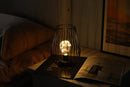8'' Tall Cage ShapeTable Lamp Battery Lanterns