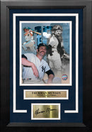 Thurman Munson New York Yankees 8" x 10" Framed Baseball Collage Photo with Engraved Autographs by Dynasty Sports & Framing