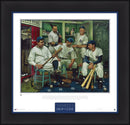 New York Yankees Dream Scene Framed and Matted Lithograph Artwork Print by Artist Jamie Cooper by Dynasty Sports & Framing