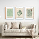 Sage Green Matisse Art Print Set of 3 Piece by Wall Art Set