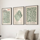William Morris Sage Green Botanical Poster Set by Wall Art Set