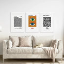 Japanese Yayoi Kusama Famous Wall Art Decor by Wall Art Set