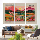 Yayoi Kusama Landscape Wall Art Canvas Print – Vibrant