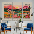 Yayoi Kusama Landscape Wall Art Canvas Print – Vibrant