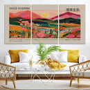 Yayoi Kusama Landscape Wall Art Canvas Print – Vibrant