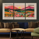 Yayoi Kusama Landscape Wall Art Canvas Print – Vibrant