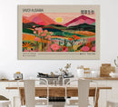 Yayoi Kusama Landscape Wall Art Canvas Print – Vibrant