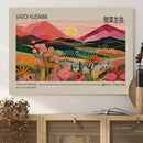 Yayoi Kusama Landscape Wall Art Canvas Print – Vibrant