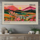 Yayoi Kusama Landscape Wall Art Canvas Print – Vibrant