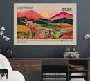 Yayoi Kusama Landscape Wall Art Canvas Print – Vibrant