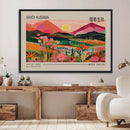 Yayoi Kusama Landscape Wall Art Canvas Print – Vibrant