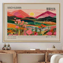 Yayoi Kusama Landscape Wall Art Canvas Print – Vibrant