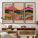 Yayoi Kusama Landscape Wall Art Canvas Print – Vibrant