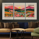 Yayoi Kusama Landscape Wall Art Canvas Print – Vibrant