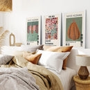 Contemporary Yayoi Kusama Retro Wall Art Decor by Wall Art Set
