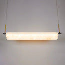 Alabaster Years Linear Pendant Light