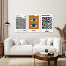 Japanese Yayoi Kusama Famous Wall Art Decor by Wall Art Set