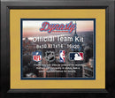 NBA Basketball Photo Picture Frame Kit - Indiana Pacers (Yellow Matting, Navy Trim) by Dynasty Sports & Framing
