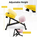 Adjustable Ergonomic Kneeling Chair with Upgraded Gas Spring Rod and Thick Foam Cushions by LJGDeals