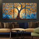 Yggdrasil Tree of Life Mosaic Stained Glass Wall Art,