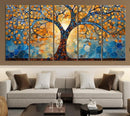 Yggdrasil Tree of Life Mosaic Stained Glass Wall Art, by MyGreatCanvas | Canvas Wall Art Prints | Photo Prints & Wall Decor