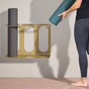 Yoga Mat Wall Bracket | Holds 3 Mats/Rollers