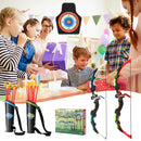 Youth Archery Bow Set with LED Light Up Bow and 20 Suction Cup Arrows for Kids by LJGDeals