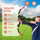 Youth Archery Bow Set with LED Light Up Bow and 20 Suction Cup Arrows for Kids by LJGDeals