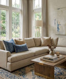 Zanzibar Pillow Cover in Indigo Blue, Peter Dunham Textiles