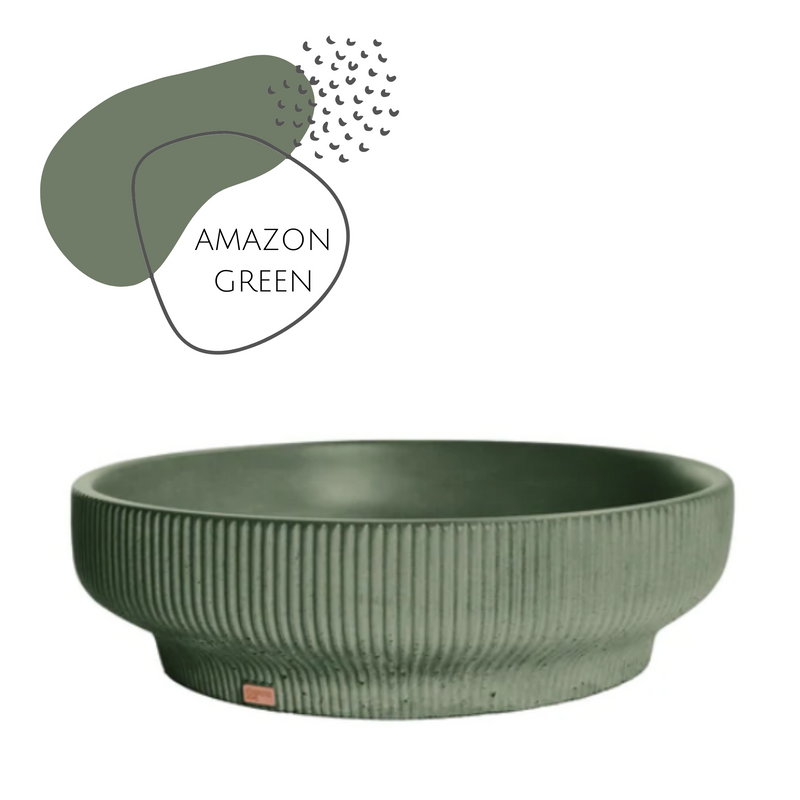 SUTOL01 14.5'' Concrete Round Vessel Sink - Bathroom