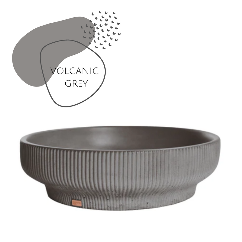 SUTOL01 14.5'' Concrete Round Vessel Sink - Bathroom