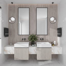 Gray 24x48 Matte Porcelain Deco Tile (2 pack,15.49 sq ft/case)