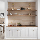 Oak 16x48 Matte Ceramic Deco Tile (3 pack,15.5 sq ft/case)