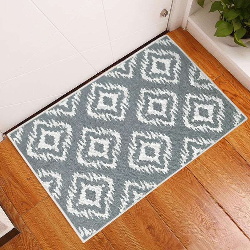 Sussexhome Tetra One Collection 2 x 3 Foot Heavy Duty Low Pile  Landing Rug Runner