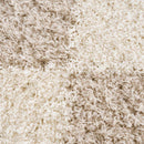 Zahur Cream & Beige Diamond Area Rug
