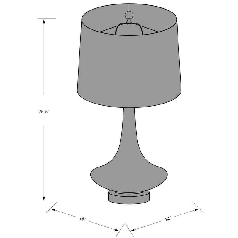 Haas Modern Saffron Table Lamp