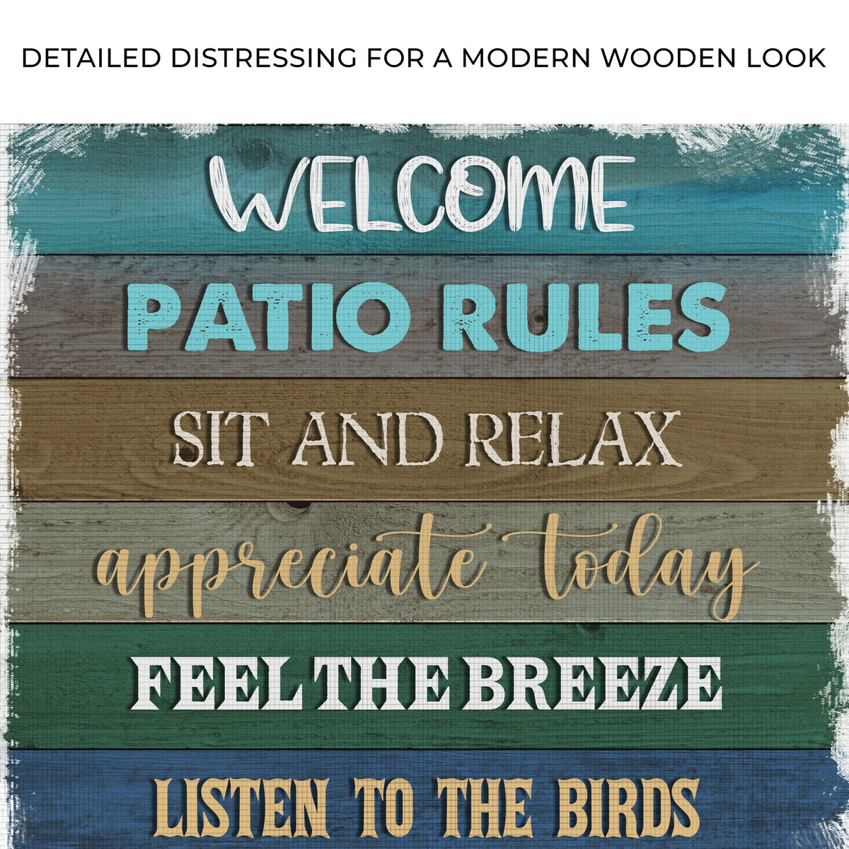 Patio Rules Sign, photo 4 of 7
