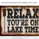 Lake Time Sign II