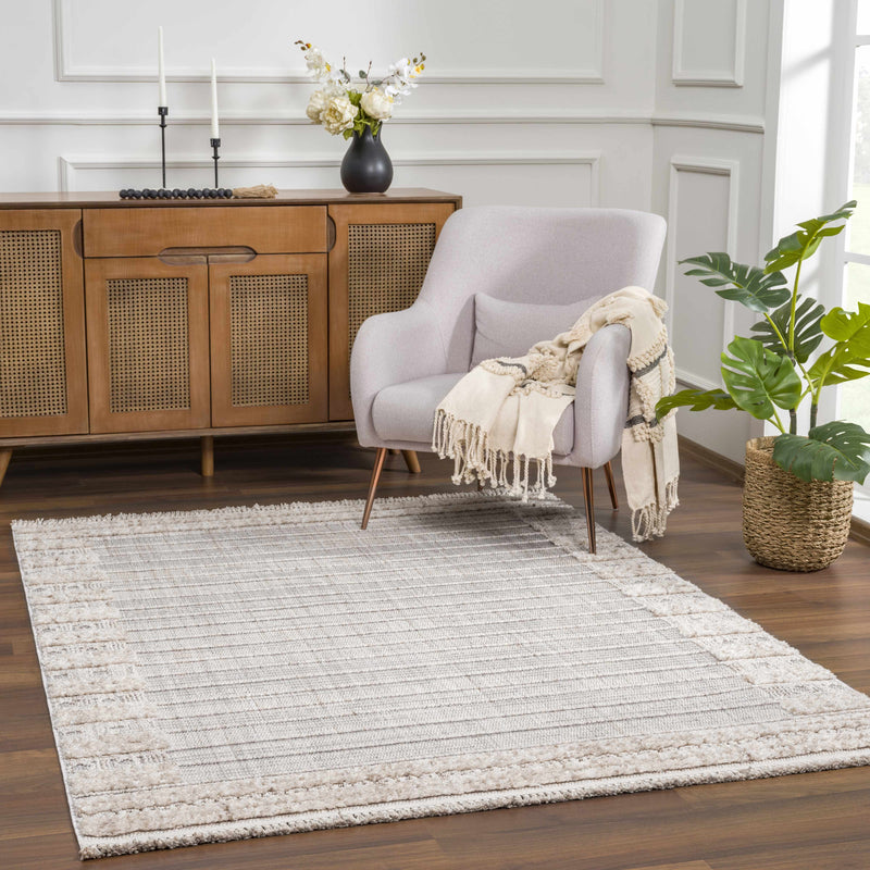 Sulak Cream Area Rug - Clearance