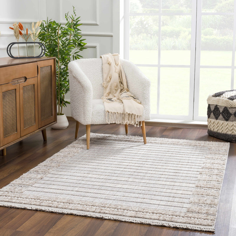 Sulak Cream Area Rug - Clearance