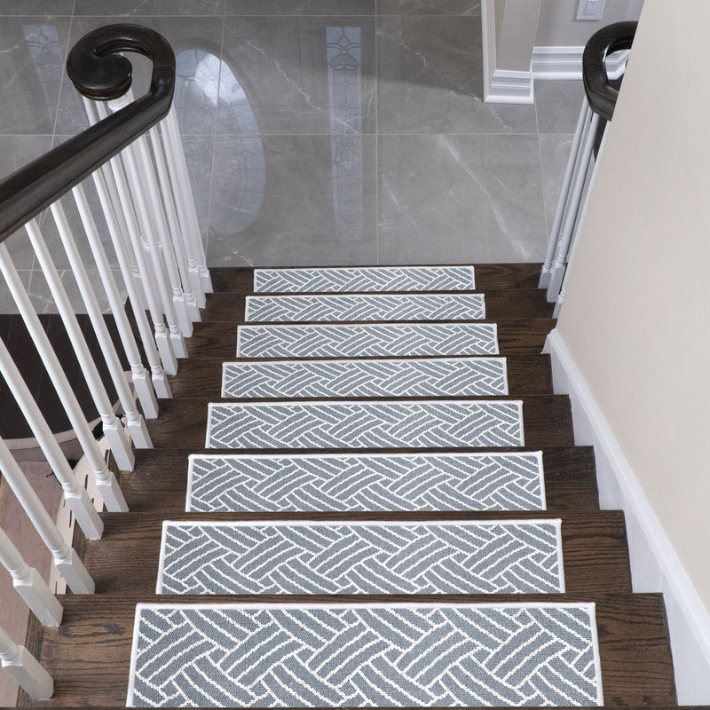 New Age Sisal Design 9" X 28" Stair Treads