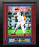 Zach Eflin Philadelphia Phillies on the Mound MLB Baseball 8" x 10" Framed and Matted Photo by Dynasty Sports & Framing