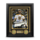 Zdeno Chara 2011 Stanley Cup Boston Bruins Autographed 8" x 10" Framed Hockey Photo