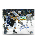 Zdeno Chara in Action Boston Bruins Autographed 8" x 10" Hockey Photo by Dynasty Sports & Framing