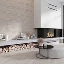 Blanco 16x48 Matte Ceramic Deco Tile (3 pack,15.5 sq ft/case) - Sample