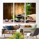 Zen Serenity Triptych Canvas Art, Pink Lotus Flower and by MyGreatCanvas | Canvas Wall Art Prints | Photo Prints & Wall Decor